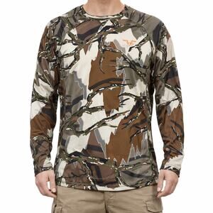 Predator Camo Base Shirt XL Hunting Performance 4-Way Stretch Moisture Wicking